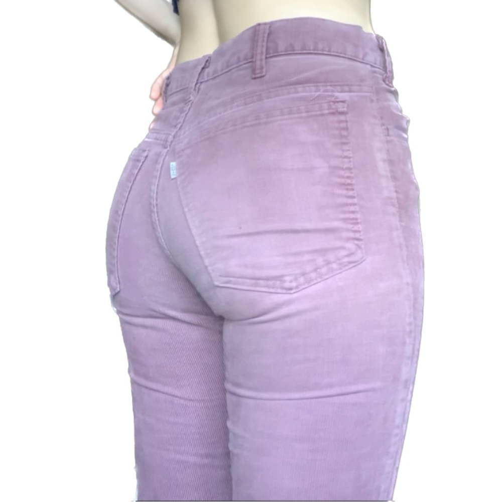 Vintage 70s Levi’s purple corduroy pants